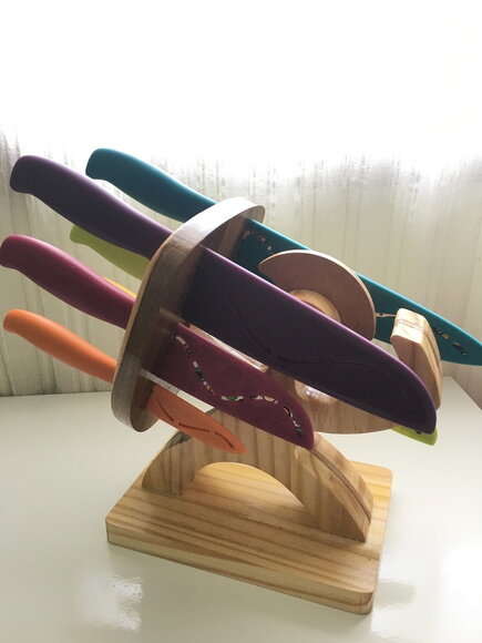Cepo Gladiador Romano completo (6 facas)