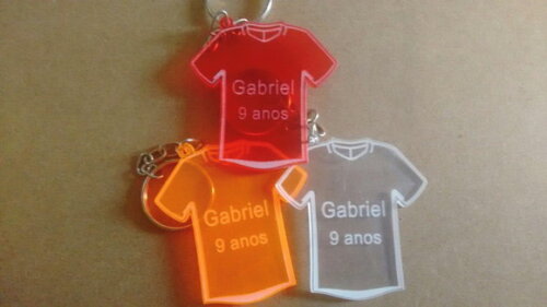 Chaveiro Camiseta