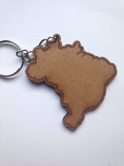 Chaveiro comercial Mapa do Brasil