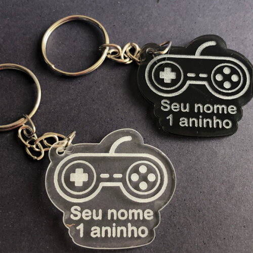 Chaveiro Controle de Vídeo Game (Super Nintendo)
