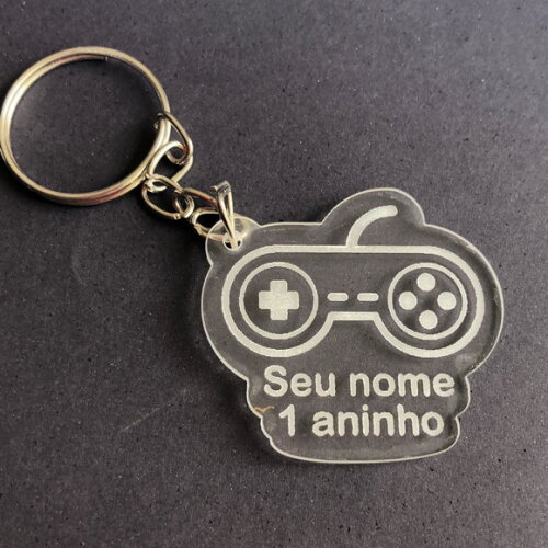 Chaveiro Controle de Vídeo Game (Super Nintendo)