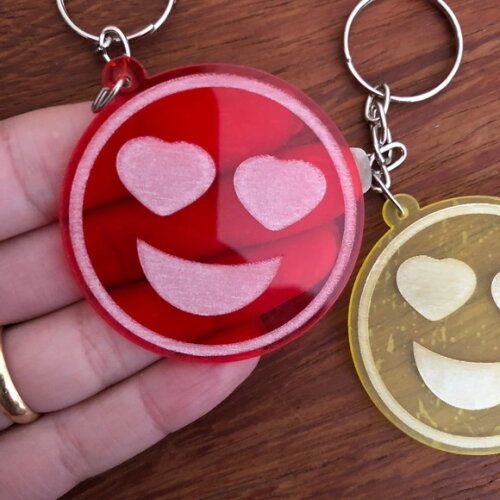 Chaveiro Emoji- Amor