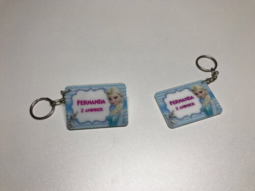 Chaveiro Frozen Impresso