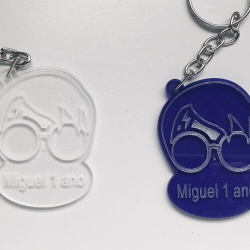 Chaveiro Harry Potter acrílico