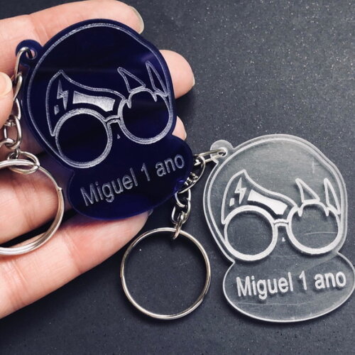 Chaveiro Harry Potter acrílico