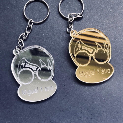 Chaveiro Harry Potter espelhado
