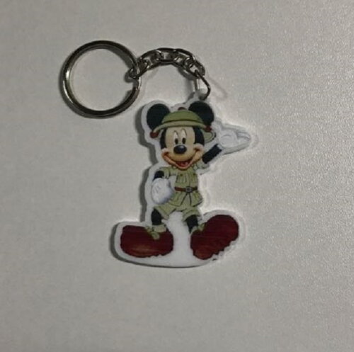 Chaveiro Mickey Safari impresso