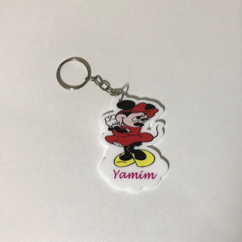 Chaveiro Mickey/ Minnie impresso