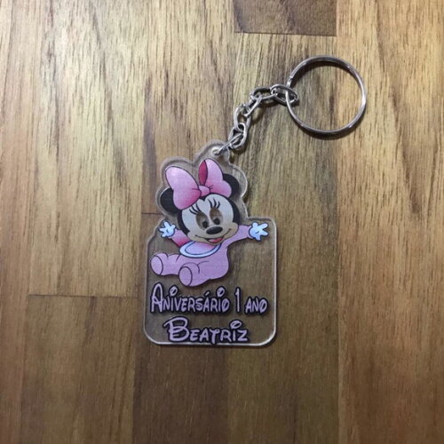 Chaveiro Mickey/ Minnie Baby 2 impresso
