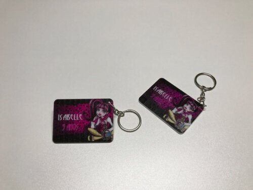 Chaveiro Monster High impresso
