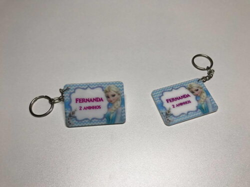 Chaveiro Personalizado-retangular