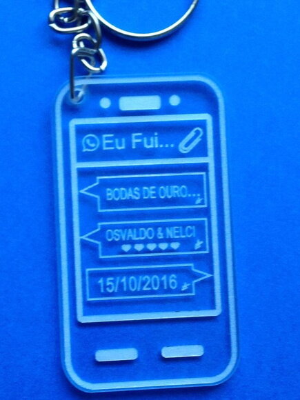 Chaveiro Smartphone Bodas/Noivado