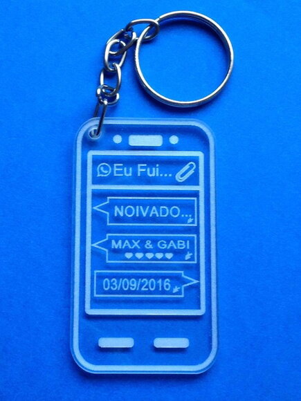Chaveiro Smartphone Bodas/Noivado