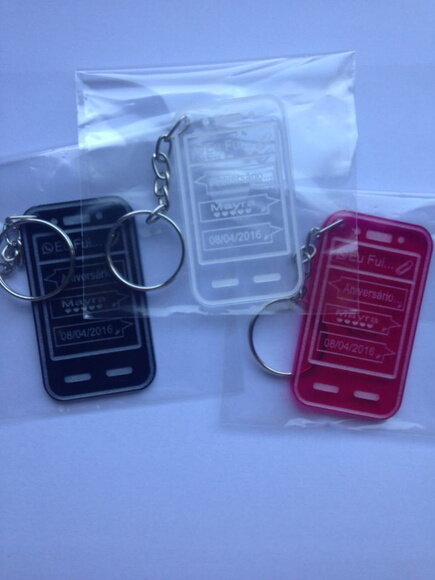 Chaveiro Smartphone com embalagem