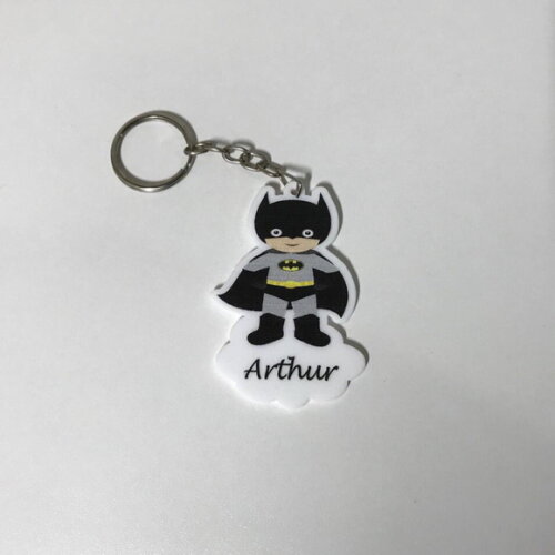 Chaveiro Super Heróis com Nome