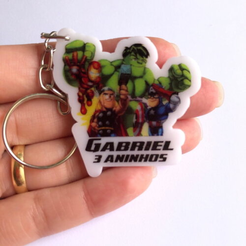Chaveiro Vingadores impresso