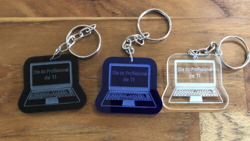 Chaveiros Informática Personalizados