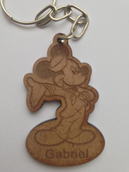 Kit chaveiro Mickey Marinheiro MDF