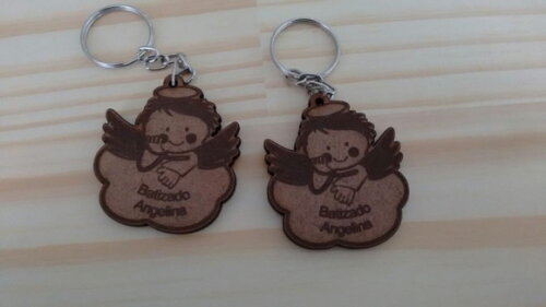 Kit chaveiro modelo Anjinho 2 MDf