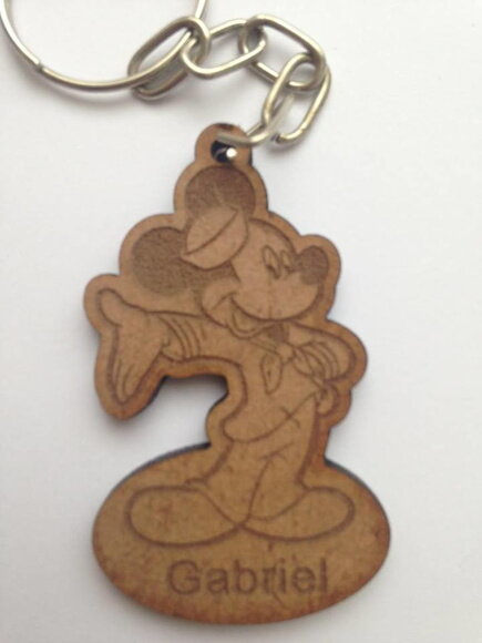 Kit chaveiro Mickey Marinheiro MDF