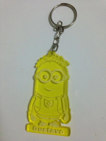 Kit Chaveiro Modelo Minions