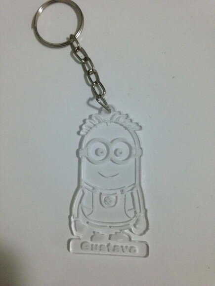 Kit Chaveiro Modelo Minions
