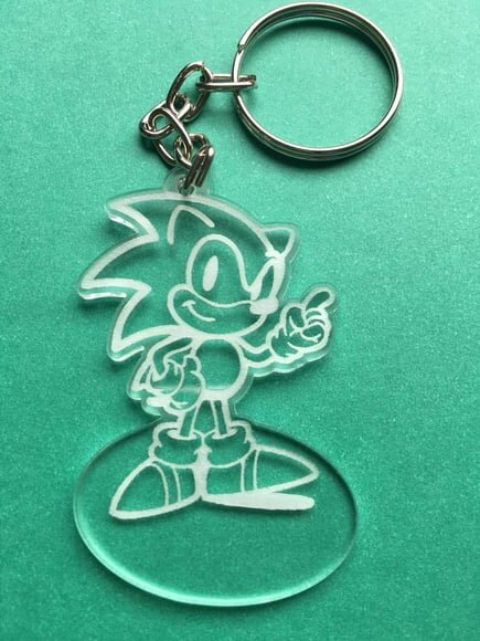 Kit Chaveiro Modelo Sonic