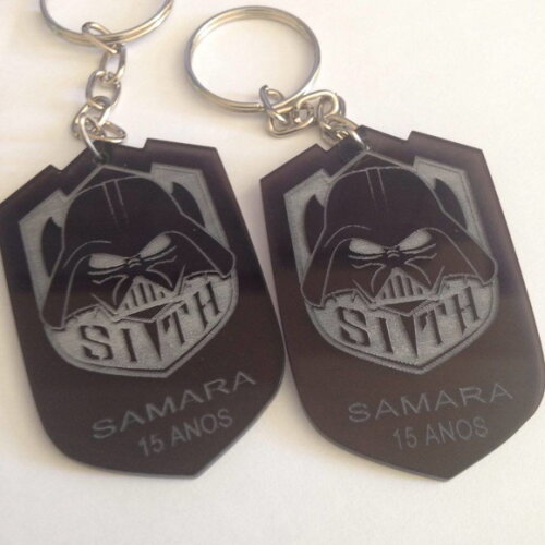 Kit chaveiro modelo Star Wars- Sith