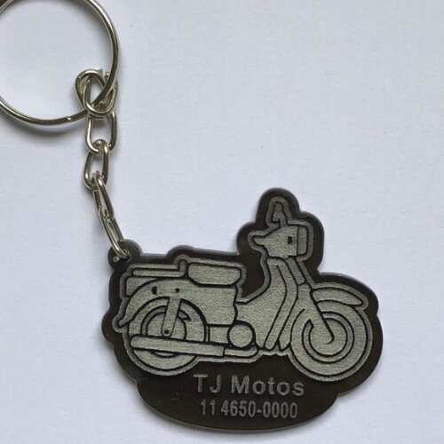 Kit chaveiro Motocicleta 2 Acrílico
