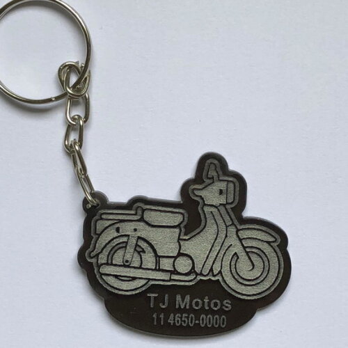Kit chaveiro Motocicleta 2 Acrílico