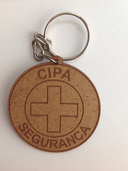 Kit Chaveiro Profissões- Cipa mdf