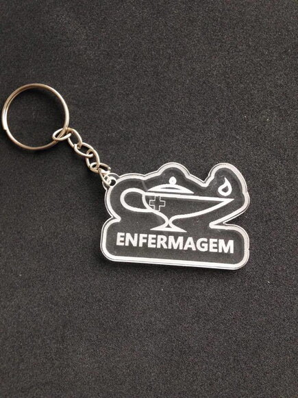 Kit Chaveiro Profissões- Enfermagem