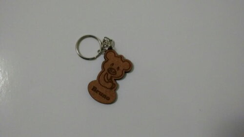 Kit chaveiro Ursinho MDF