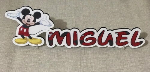 Kit para Festa Mickey MDF