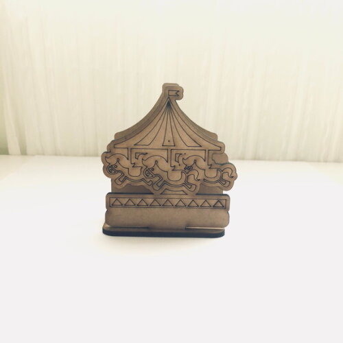 Porta guardanapo Carrossel MDF