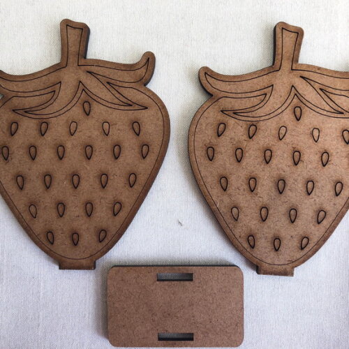 Porta guardanapo Frutas MDF