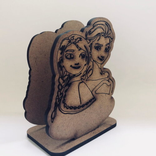 Porta guardanapo Frozen MDF