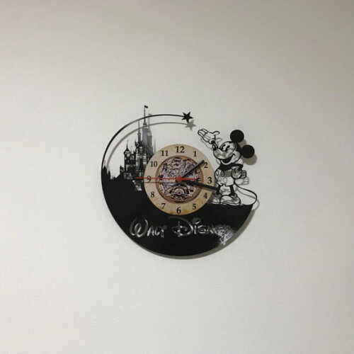 Relógio de parede de vinil