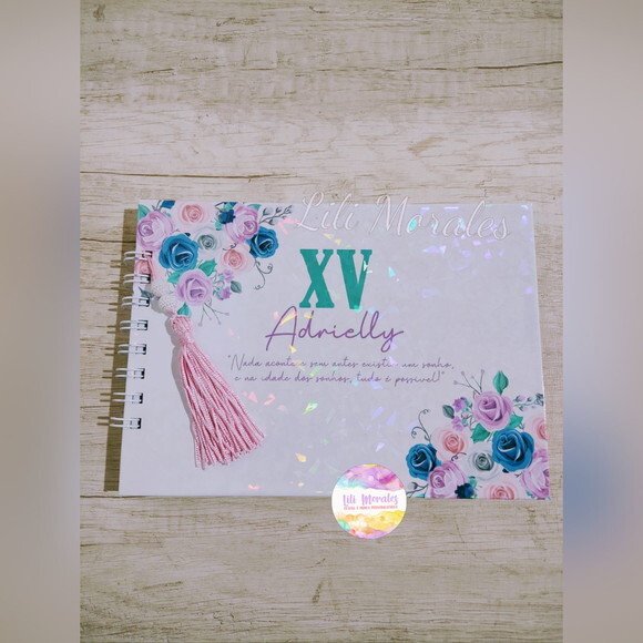 Caderno De Mensagens Debutante