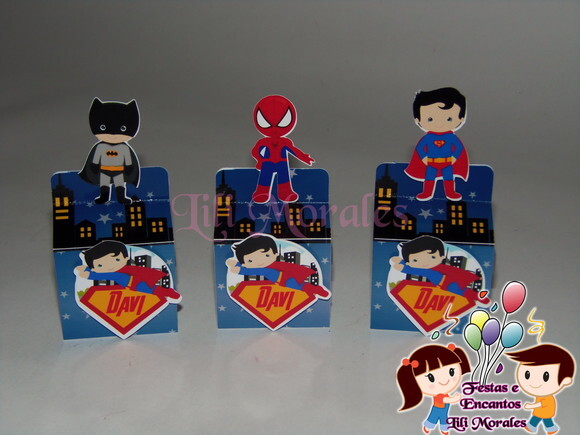 Caixa Acrilica com Capa Herois Vingadores