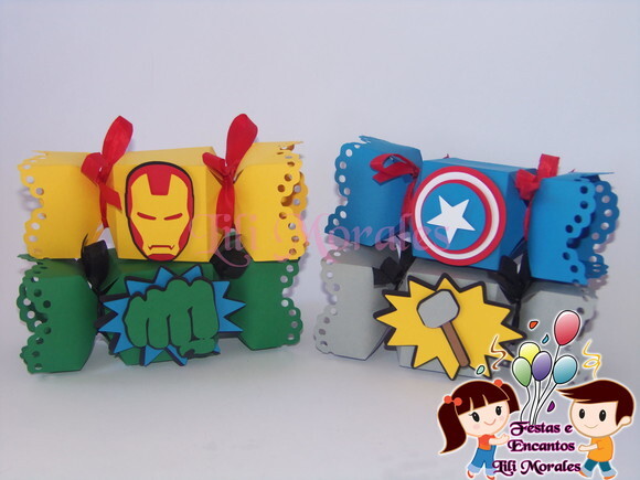 Caixa Bala Vingadores