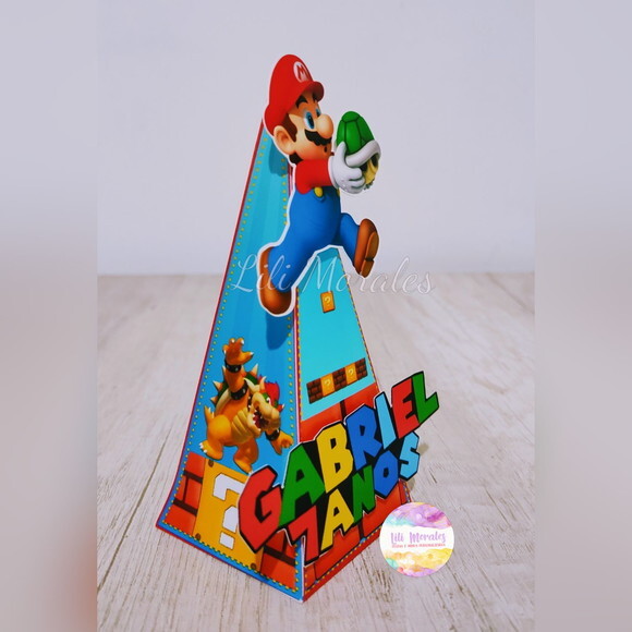 Caixa Piramide Super Mario