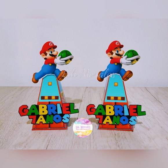 Caixa Piramide Super Mario