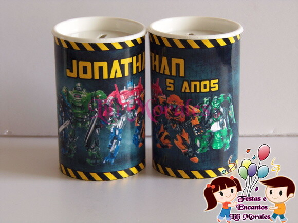 Cofrinho Transformers