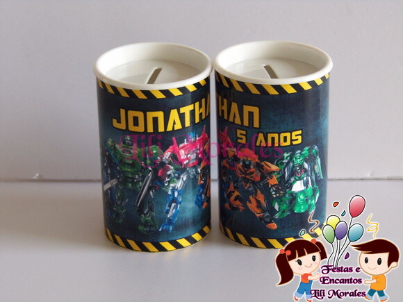 Cofrinho Transformers