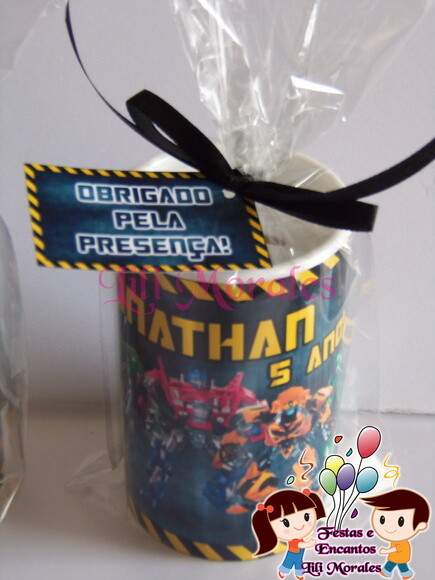 Cofrinho Transformers