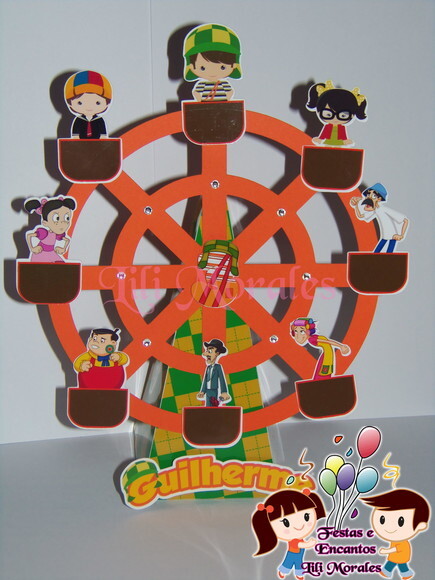 Cone Roda Gigante Turma do Chaves