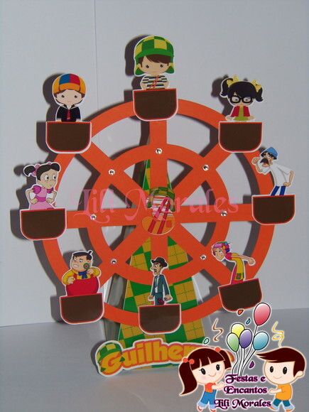 Cone Roda Gigante Turma do Chaves