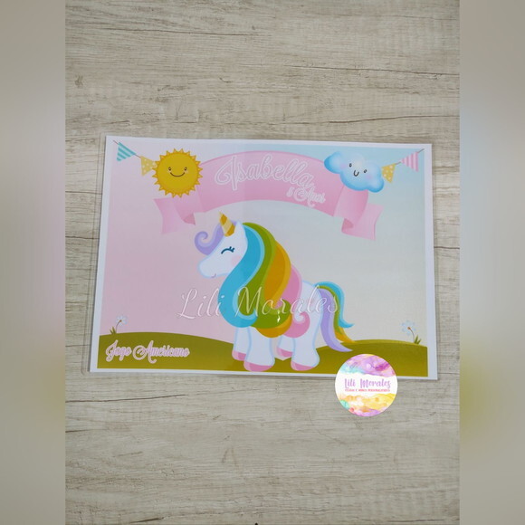 Jogo Americano Unicornio