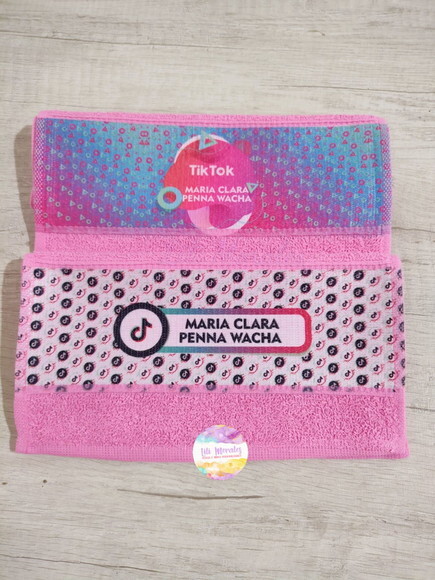 Kit c/ 02 Toalhinhas p/ Lanche Tik Tok (ref. 01520)